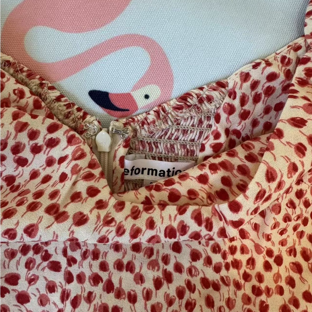 Reformation Baxley Dress Alma - Picture 4 of 6